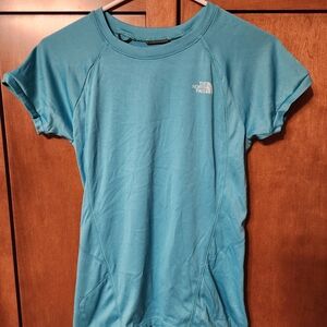 The North Face Turquoise Performance Tee